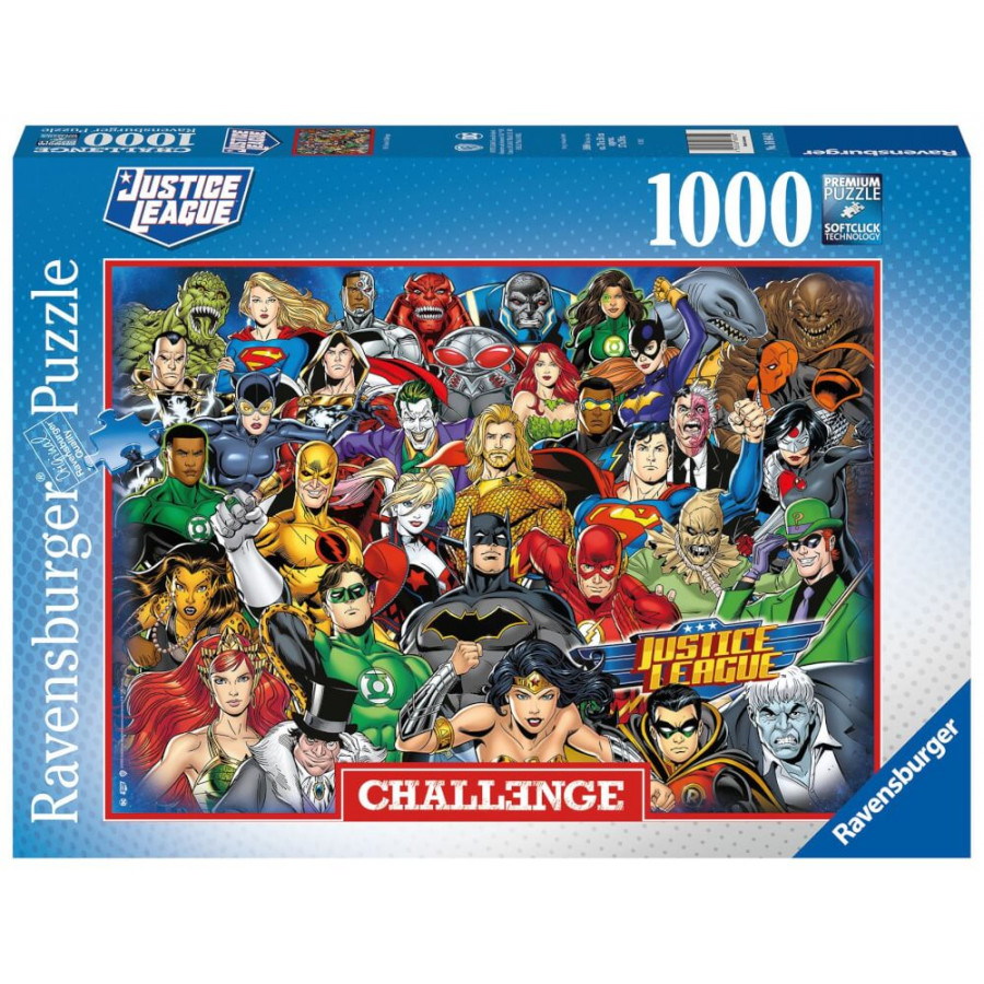 Puzzle 1000 piezas -DC Comics Callenge- Ravensburger