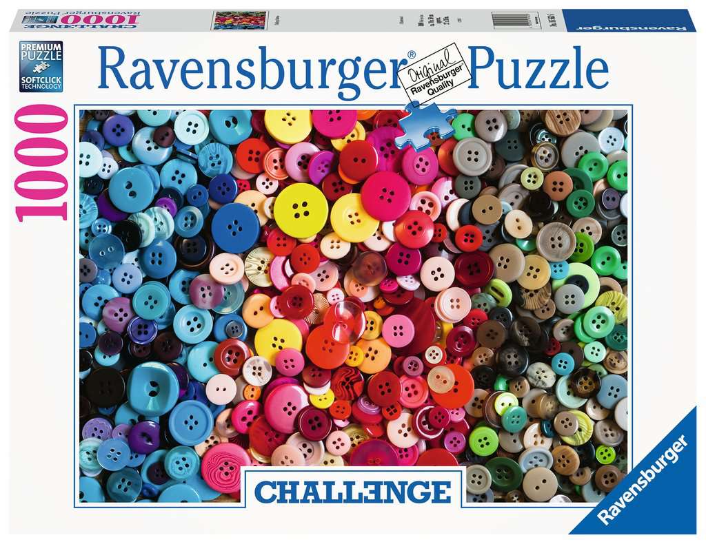 Puzzle 1000 piezas -Buttons Callenge- Ravensburger
