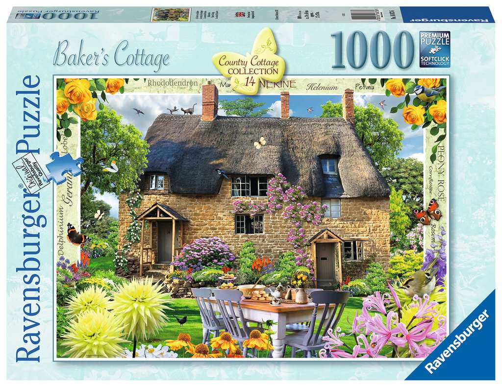 Puzzle 1000 piezas -La Casita del Panadero- Ravensburger