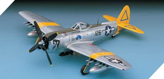 Avión 1/48 -P-47N Expected Goose- Academy