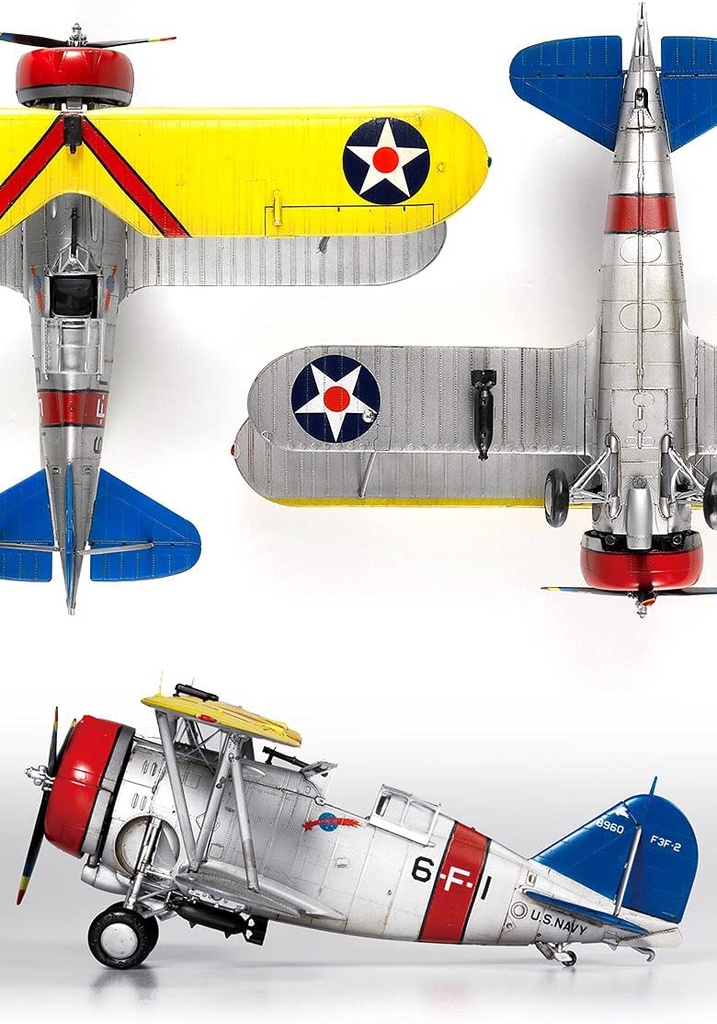 Maqueta avion Academy USN F3F-2 VF-6 Fighting Six escala 1/48 12326 compra  venta tienda online hobby