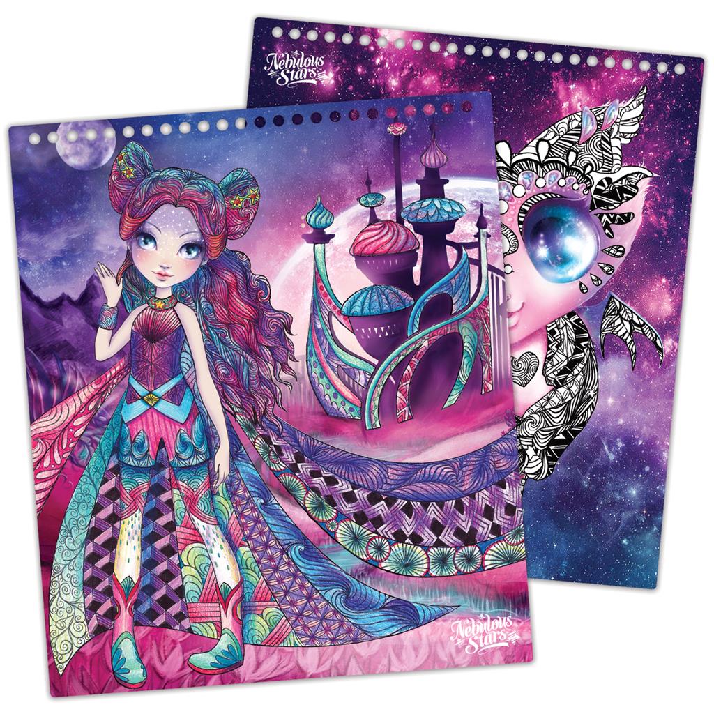 Cuaderno Bocetos Creativos -Nebulia- Nebulous Stars