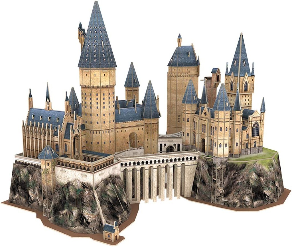 Set Construcción -Castillo de Hogwarts- Cubic Fun 3D