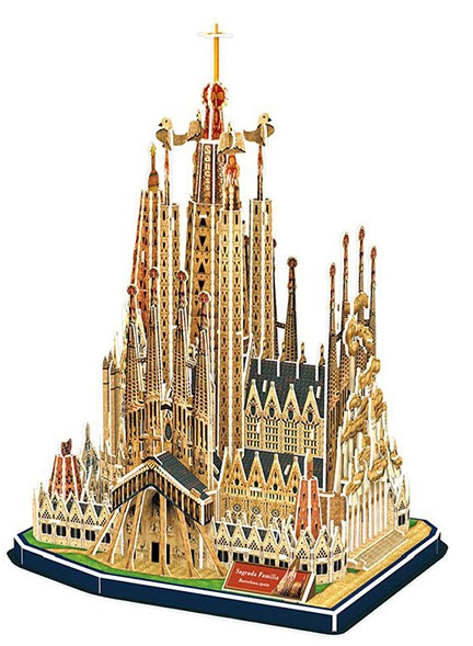 Set Construcción -La Sagrada Familia- National Geographic- Cubic Fun 3D