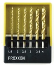 Brocas HSS 1.5-4.0 mm. (6 pzs.) Proxxon