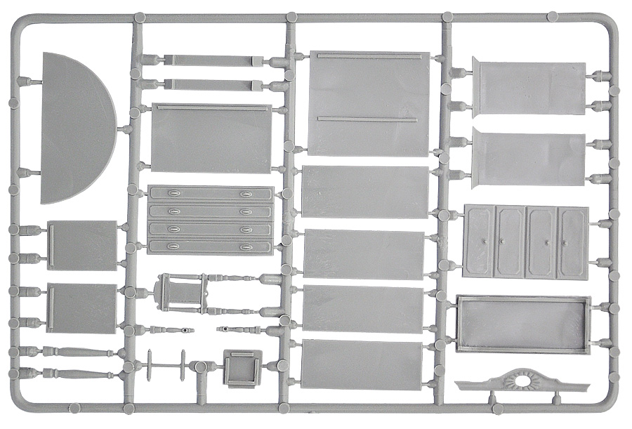 Accesorios -Mobiliario- 1/35 (6 pzs.) Miniart