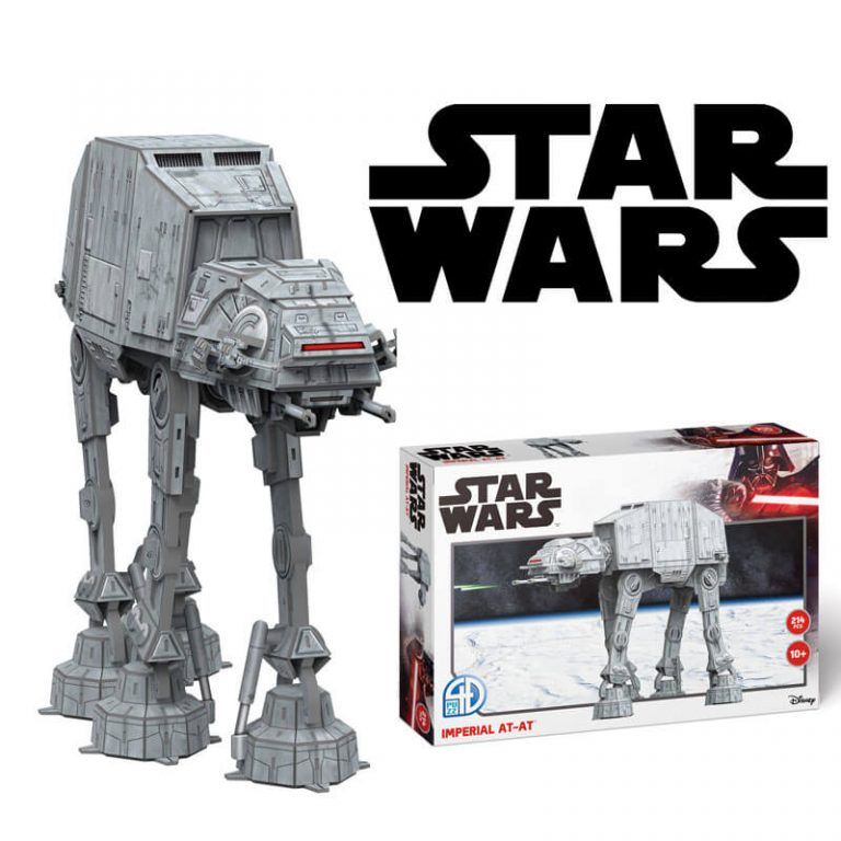 Maqueta de Madera STAR WARS AT-AT Walker (para pintar)