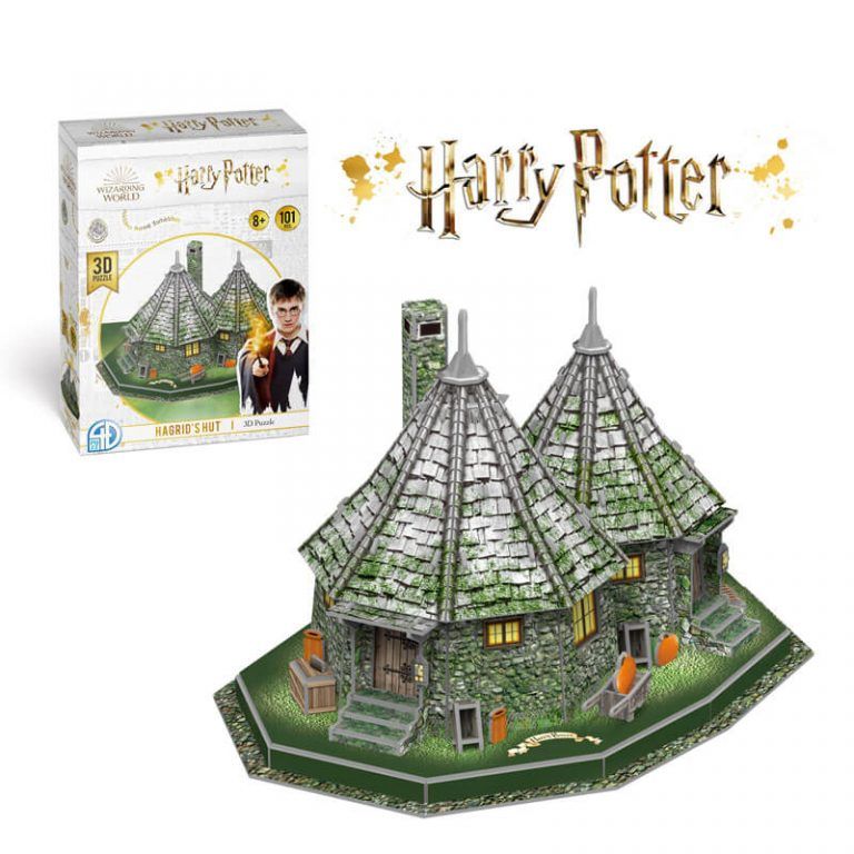 Set Puzzle 3D Star Wars -Harry Potter: Cabaña de Hagrid--