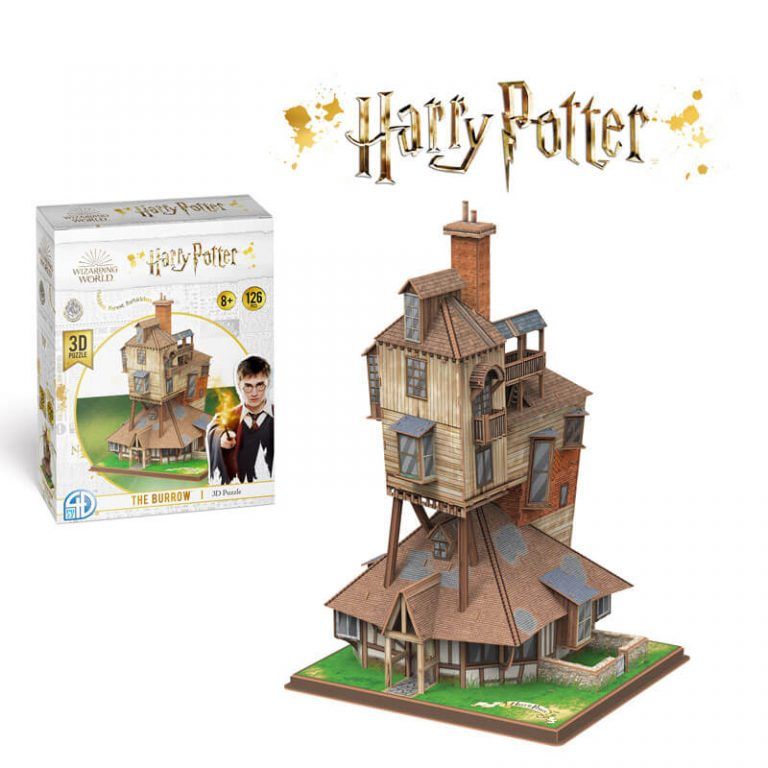 Set Puzzle 3D Star Wars -Harry Potter: Madriguera de los Weasley-