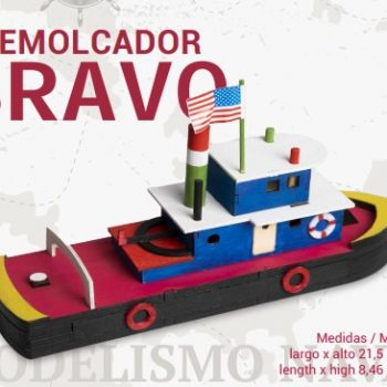 Kit Construcción -Remolcador Bravo- Keranova