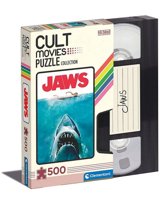 Puzzle 500 piezas -Cult Movies: Tiburón- Clementoni