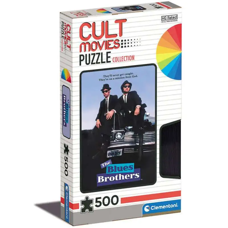 Puzzle 500 piezas -Cult Movies: The Blues Brothers- Clementoni