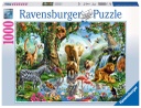 Puzzle 1000 piezas -Aventuras en la Selva- Ravensburger