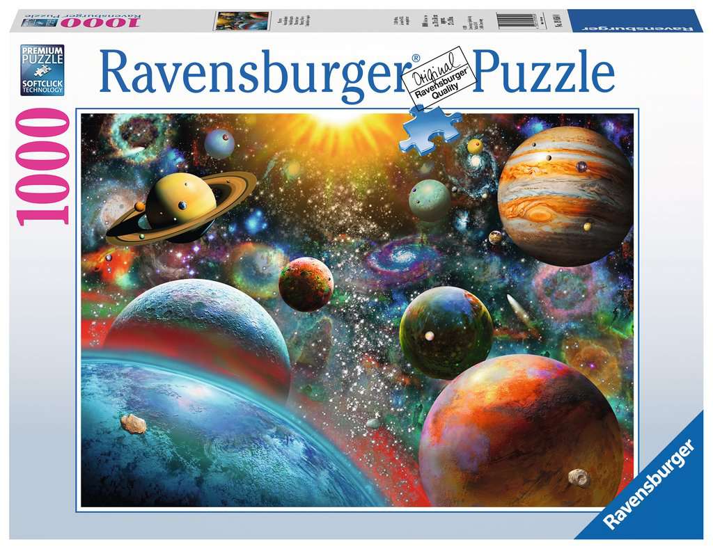 Puzzle 1000 piezas -Vista desde el Espacio- Ravensburger