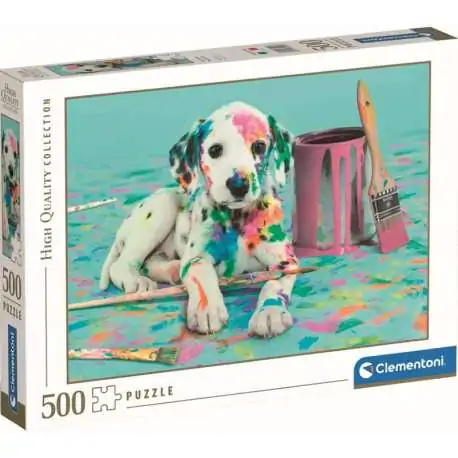 Puzzle 500 piezas -The Funny Dalmatian- Clementoni
