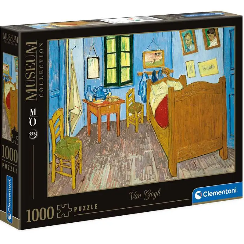 Puzzle 1000 piezas -Van Gogh: La Habitación de Arles- Clementoni