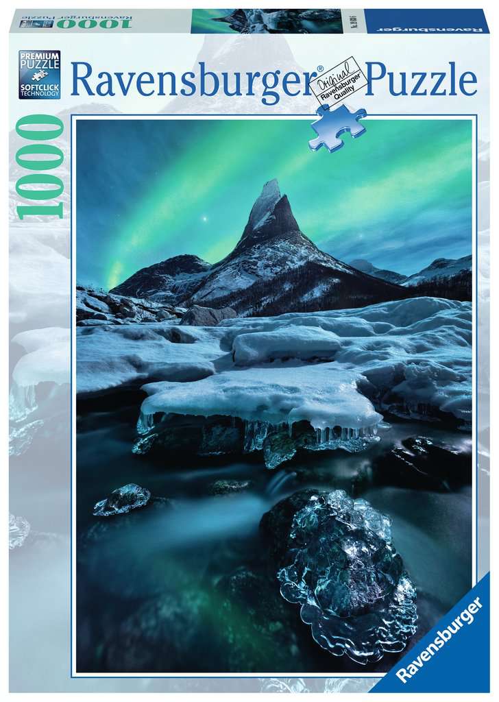 Puzzle 1000 piezas -Sol sobre Islandia- Ravensburger