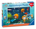 Puzzles 2 x 24 piezas -Los Octonautas- Ravensburger