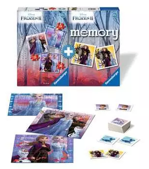 Multipack Memory + 3 Puzzles -Frozen 2- Ravensburger