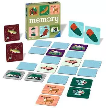 Juego Memory -Camping Adventures- Ravensburger