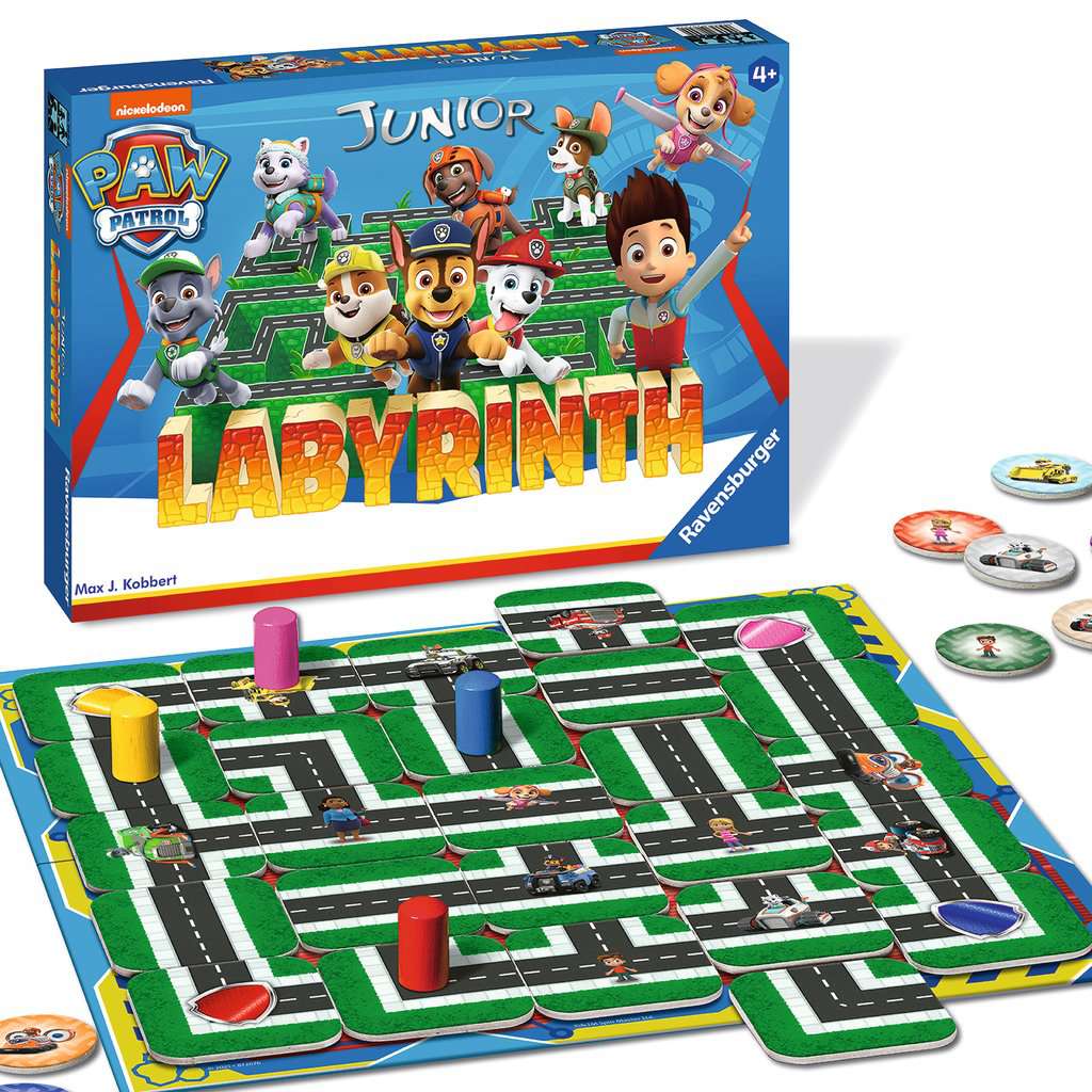 Laberinto Junior -Patrulla Canina- Ravensburger