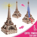 Torre Eiffel (Eco - Luz) 163 Piezas - Mr. Playwood