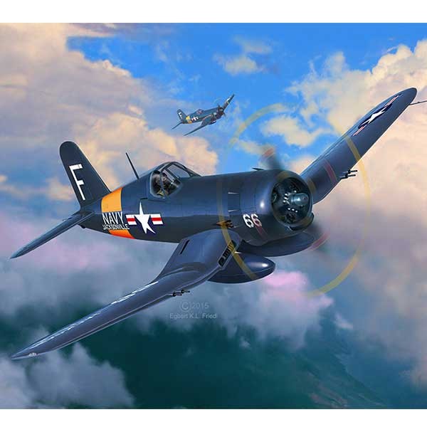 Avión 1/72 -F4U-4 Corsair- Revell