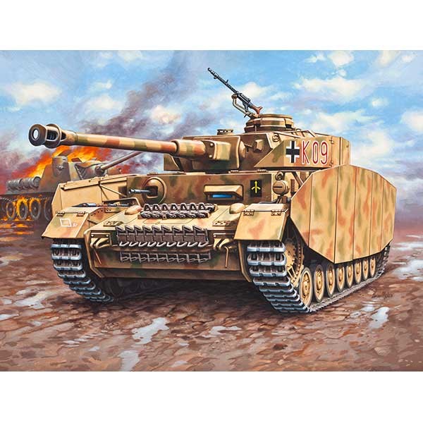 Carro 1/72 -Tanque PZKPFW IV Ausf. H- Revell