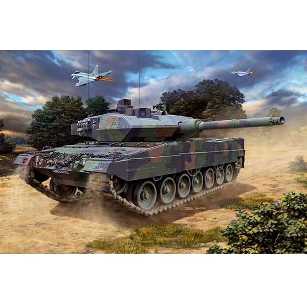 Carro 1/72 Tanque -Leopard 2A6/A6M- Revell