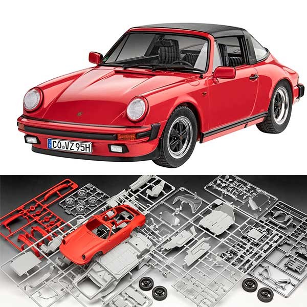 Coche 1/24 -Porsche 911 Carrera 3.2 Targa (G-Model)- Revell