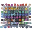 Rotuladores -Twin Brush- Doble Punta Base Alcohol (80 Colores) Artis Decor