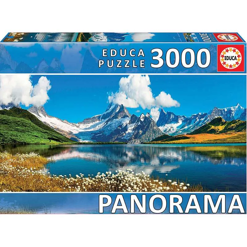 Puzzle 3000 piezas -Lago Bachalpsee, Panorama- Educa