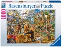 Puzzle 1000 piezas -Cascadas De Kirkjufell, Islanda- Ravensburger