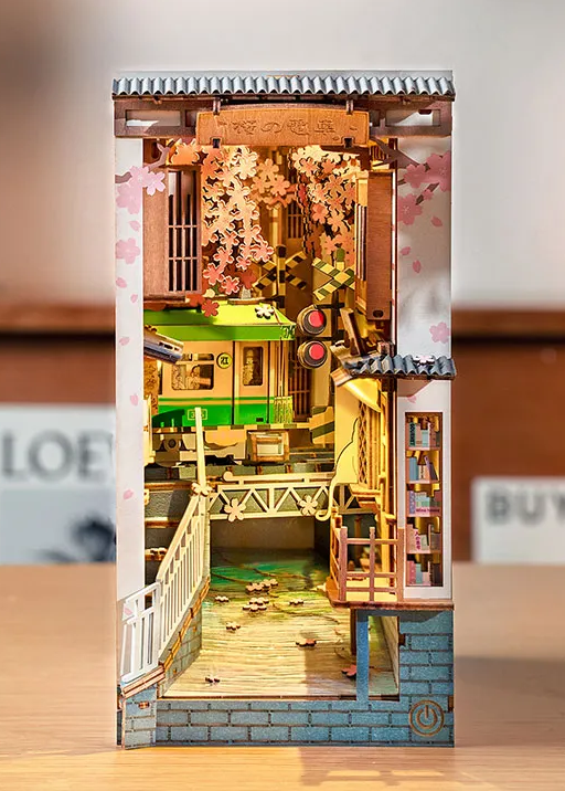 Kit Diorama Librería -Sakura Densya- Rolife Robotime