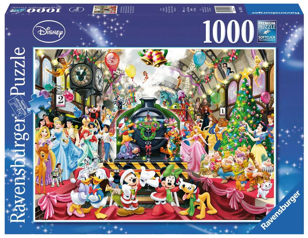 Puzzle 1000 piezas -Navidad Disney- Ravensburger