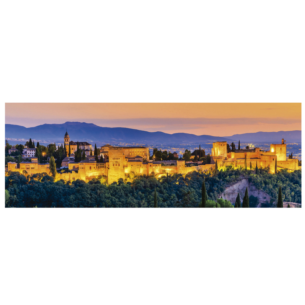 Puzzle 1000 piezas -La Alhambra, Panorama- Educa