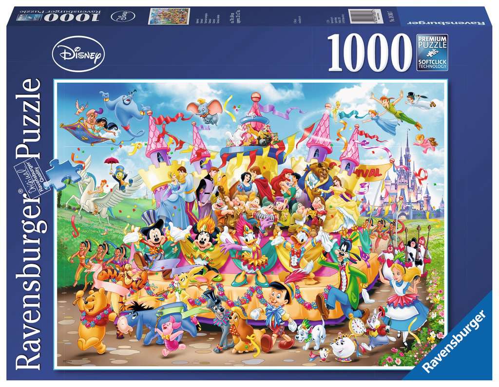 Puzzle 1000 piezas -Disney Carnaval- Ravensburger