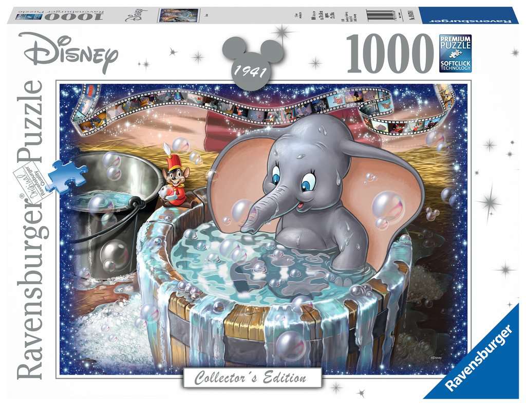 Puzzle 1000 piezas -Disney Classics Dumbo- Ravensburger