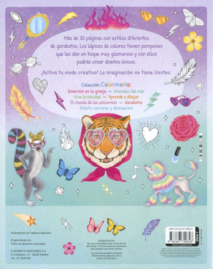 Colormanía: Garabatos- Susaeta Ediciones