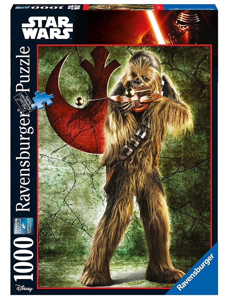 Puzzle 1000 piezas -Star Wars: Chewbacca- Ravensburger