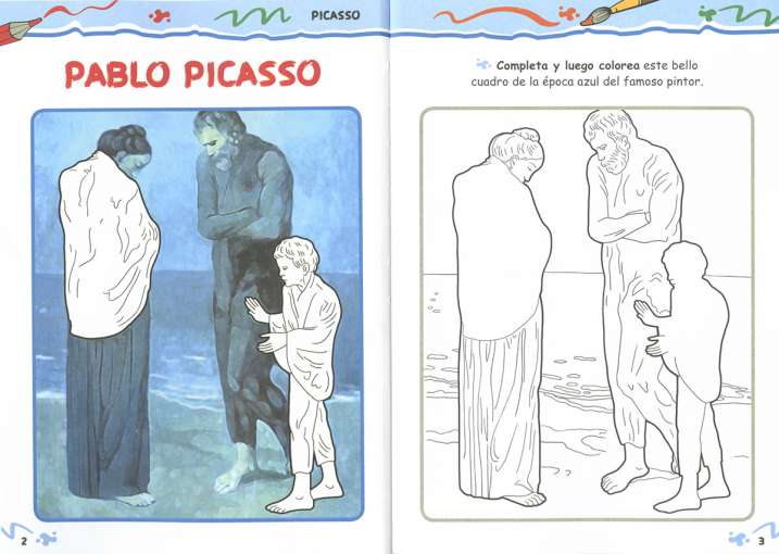 Pequeños Genios del Arte: Pablo Picasso - Susaeta Ediciones