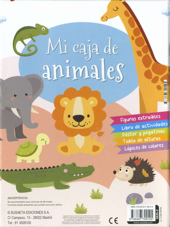 Mi Caja de Animales - Susaeta Ediciones