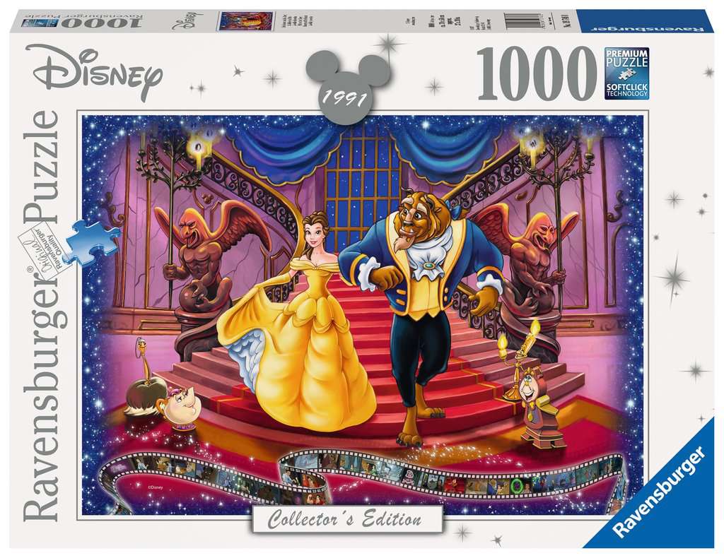 Puzzle 1000 piezas -Disney Classic: La Bella y la Bestia- Ravensburger