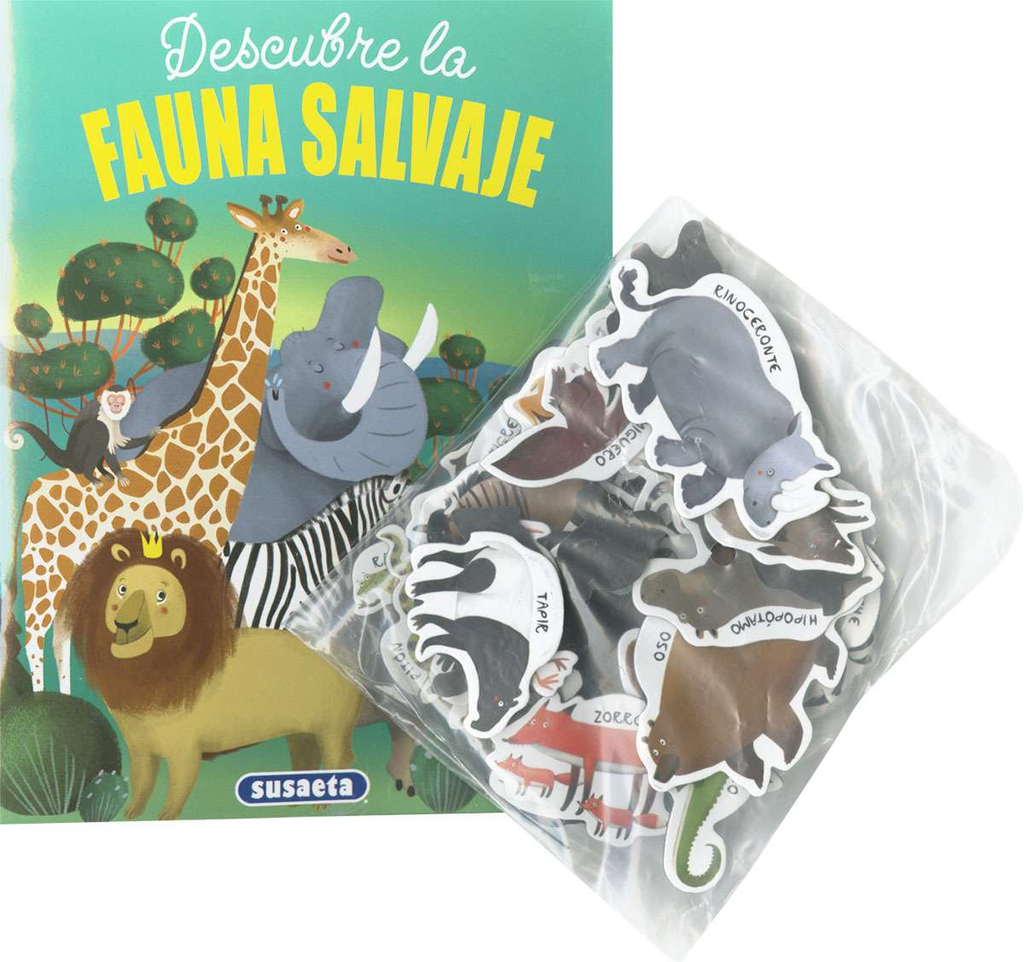 Animales Magnéticos -Fauna Salvaje- Susaeta Ediciones