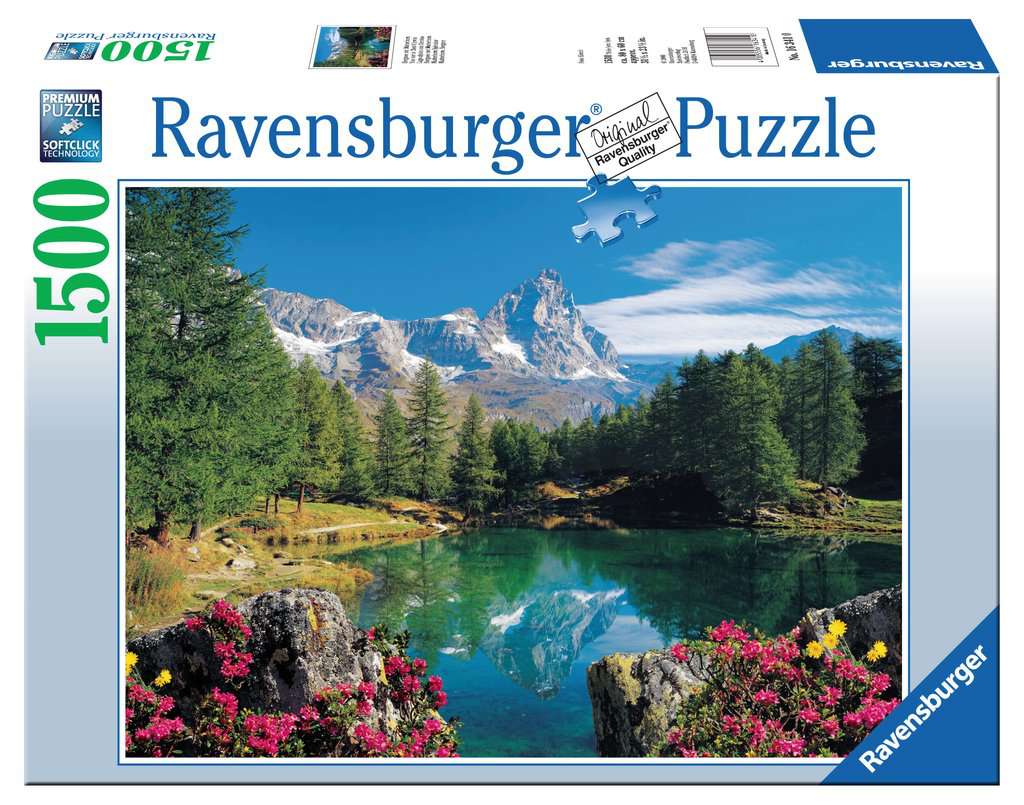 Puzzle 1500 piezas -Matterhorn, Bergsee- Ravensburger