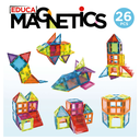 Juego Construcción Magnético 26 pzs. Educa Magnetics