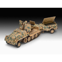 Carro 1/72 -Wiht Flak 43 and Sd.Ah.58 Ammo Trailer- Revell