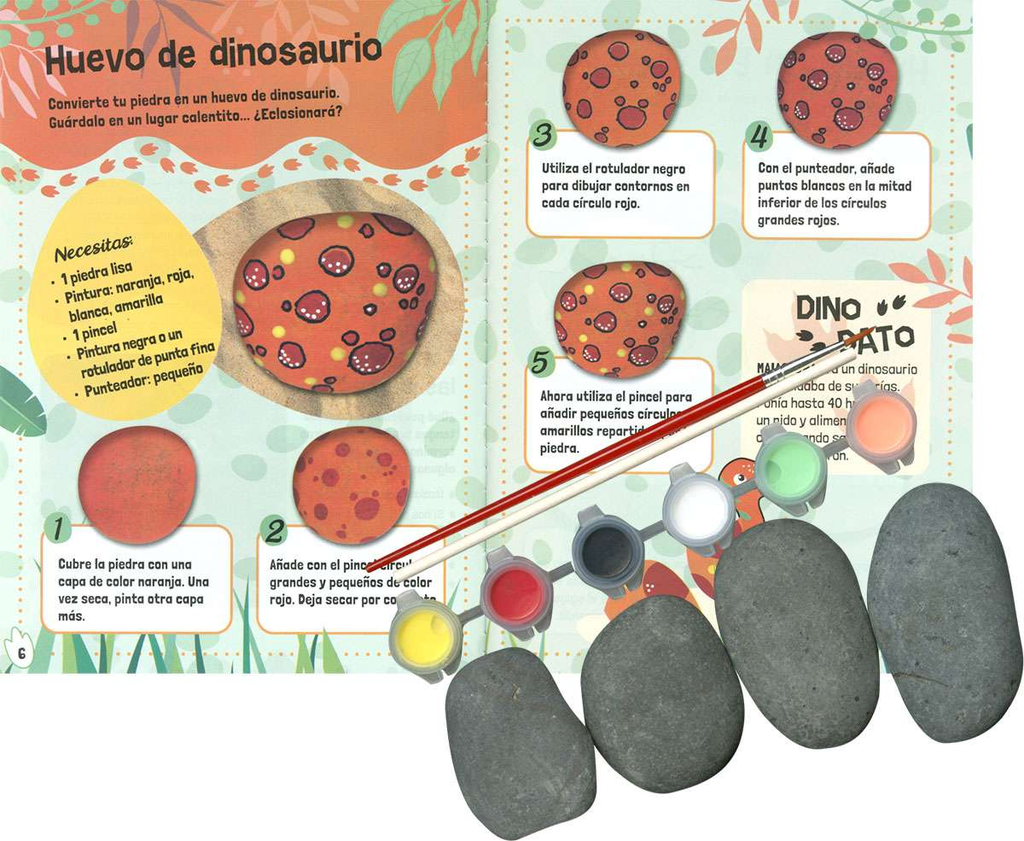 Piedras de Neón -Dinosaurios en Piedras- Susaeta Ediciones