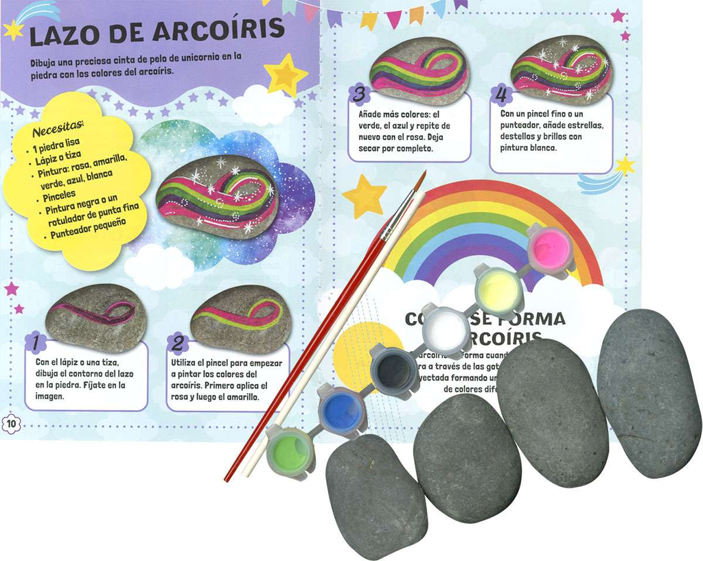 Piedras de Neón -Unicornios en Piedras- Susaeta Ediciones