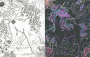 Dibujos para Colorear y Raspar -Unicornios- Susaeta Ediciones